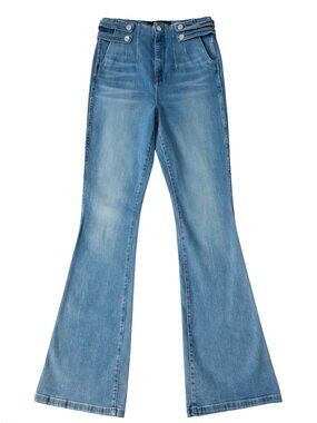 Veronica Beard "Beverly" skinny flare jeans in Lakeshore US29